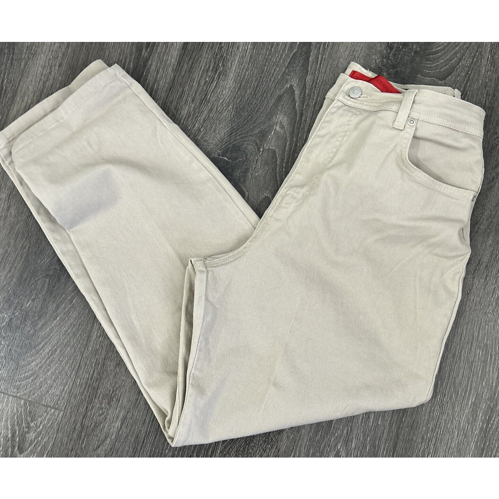 Vintage Gloria Vanderbilt Size 14 Short Tan Stretch Jeans 1980’s